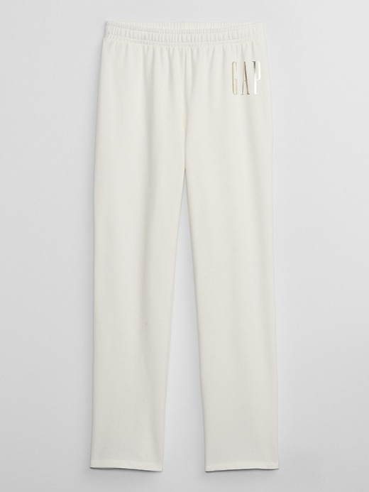 Buy Grey Print Logo Straight Leg Sweatpants From The Online Shop - View #2