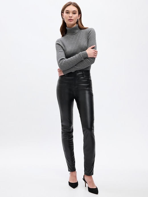 Image number 5 showing, Ribbed Turtleneck Sweater