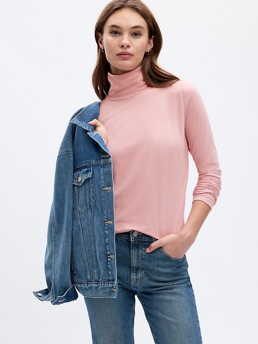 Turtleneck T-Shirt | Gap Factory Turtleneck T-Shirt | Gap Factory