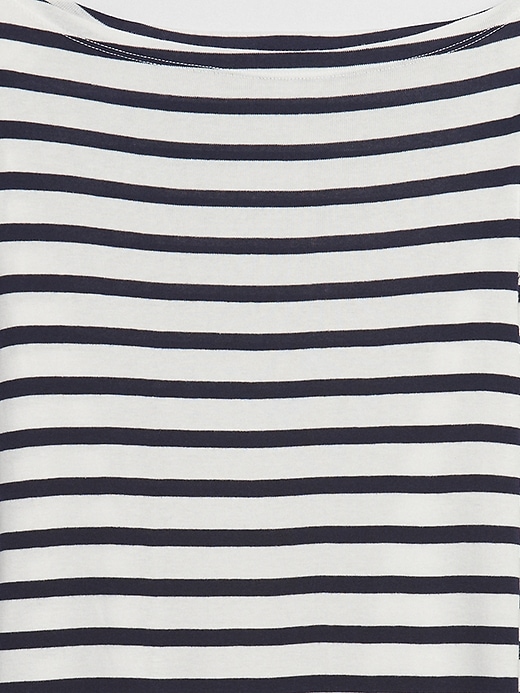 Image number 5 showing, Favorite Stripe Boatneck T-Shirt