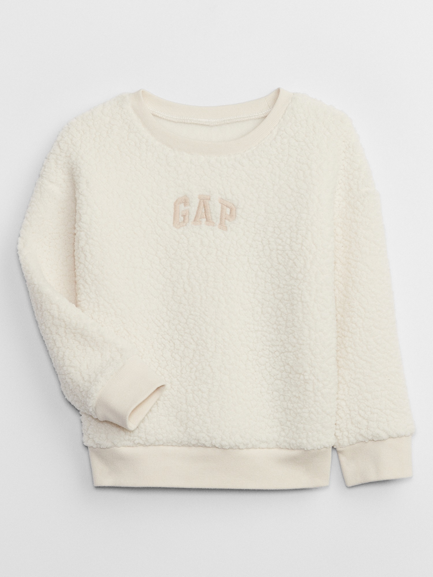 babyGap Logo Sherpa Sweatshirt