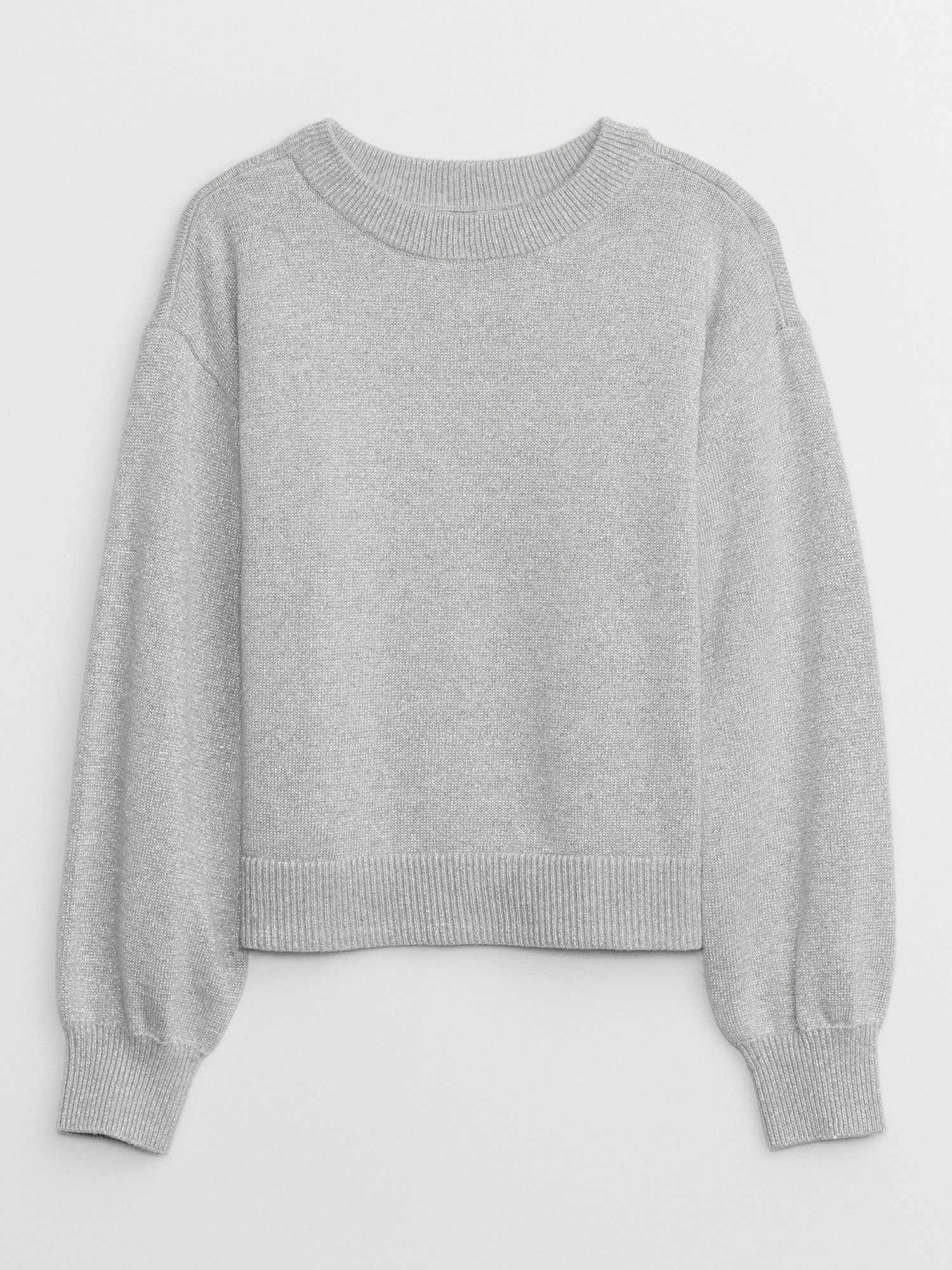 Kids Lurex® Crewneck Sweater