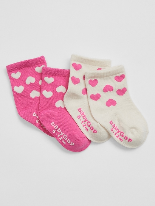 babyGap Valentine's Day Crew Socks (4-Pack) | Gap Factory