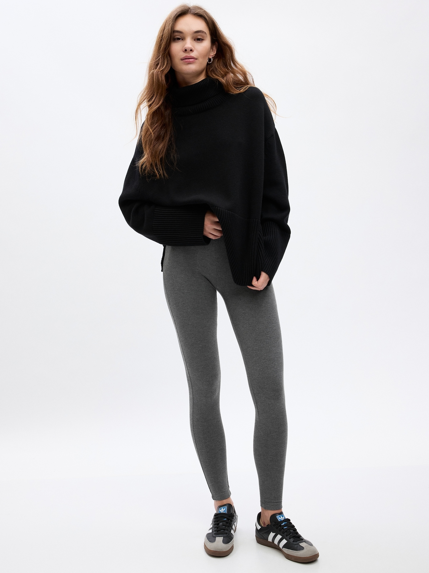 Basic Capri Length Spandex Leggings | OnlyLeggings.com