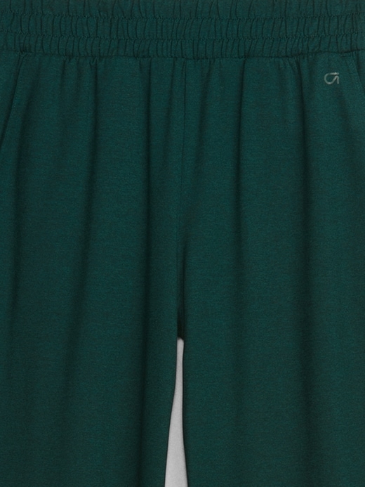 Image number 4 showing, GapFit Relaxed Brushed Tech Jersey Straight Leg Pants