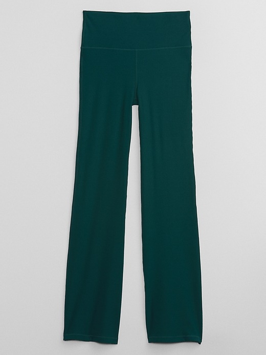Image number 3 showing, GapFit Sky High Studio Ribbed Flare Leggings
