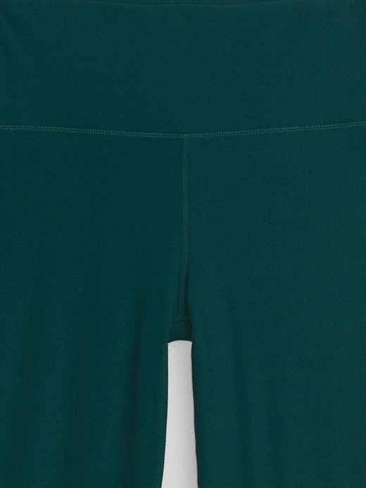 Image number 4 showing, GapFit Sky High Studio Ribbed Flare Leggings