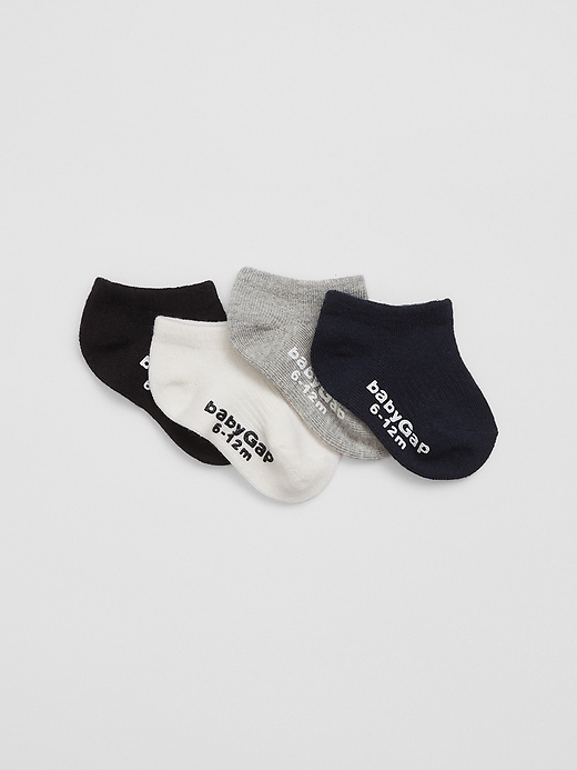 View large product image 1 of 1. babyGap No-Show Socks (4-Pack)