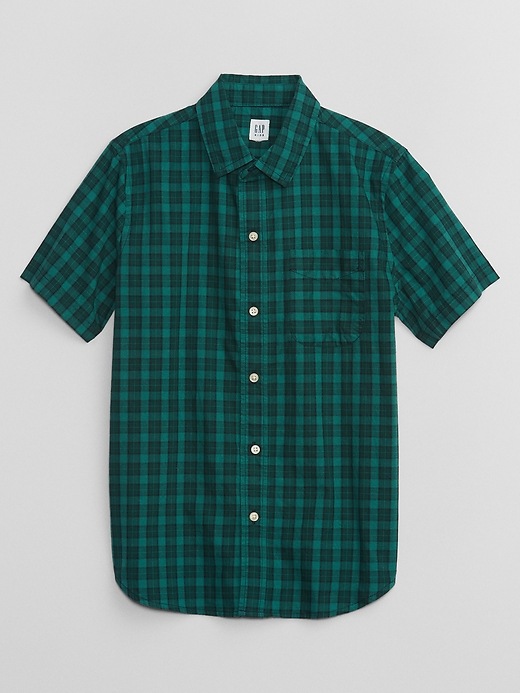 View large product image 1 of 4. Kids Poplin Shirt