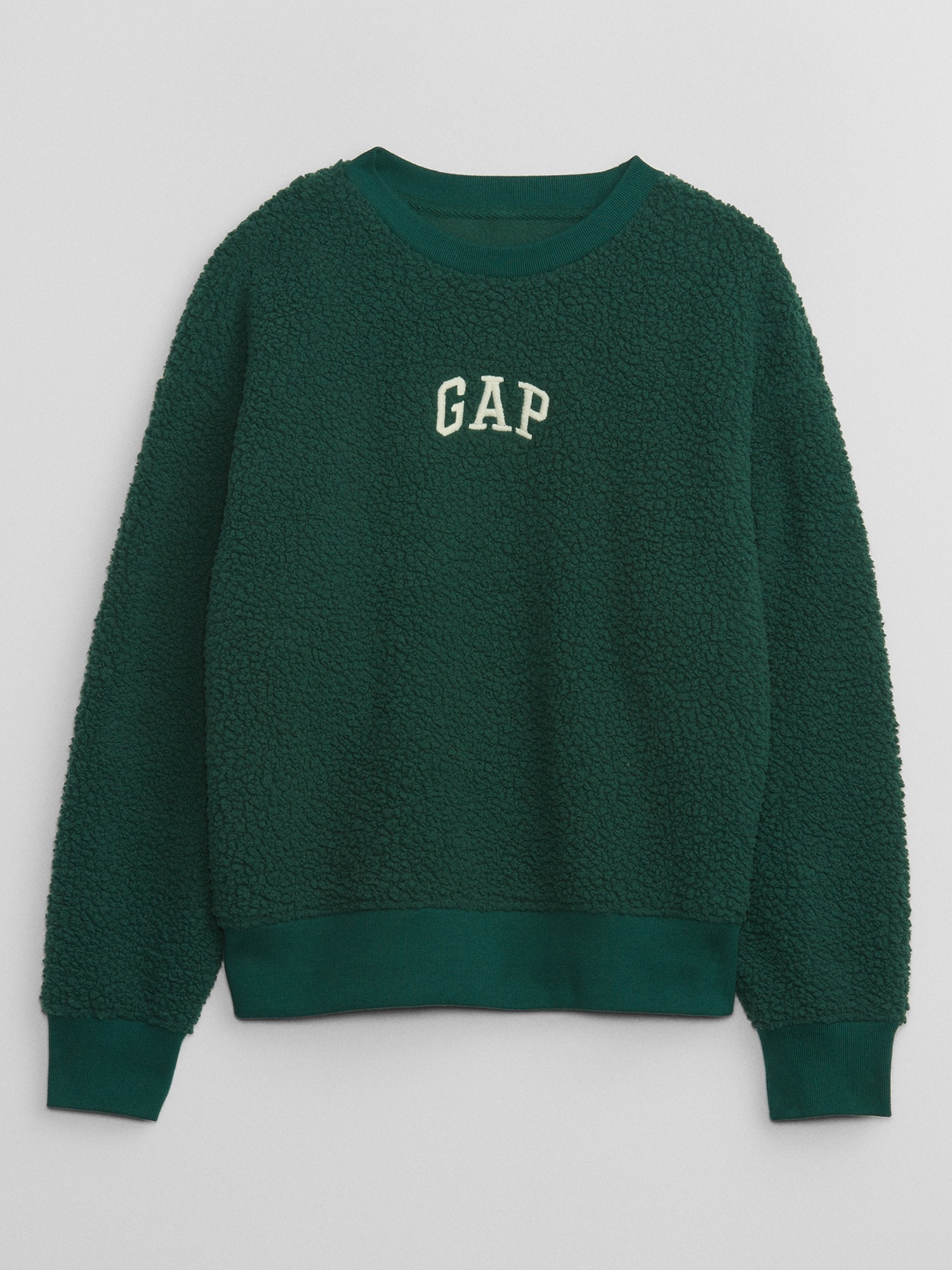 Kids Gap Logo Sherpa Sweatshirt