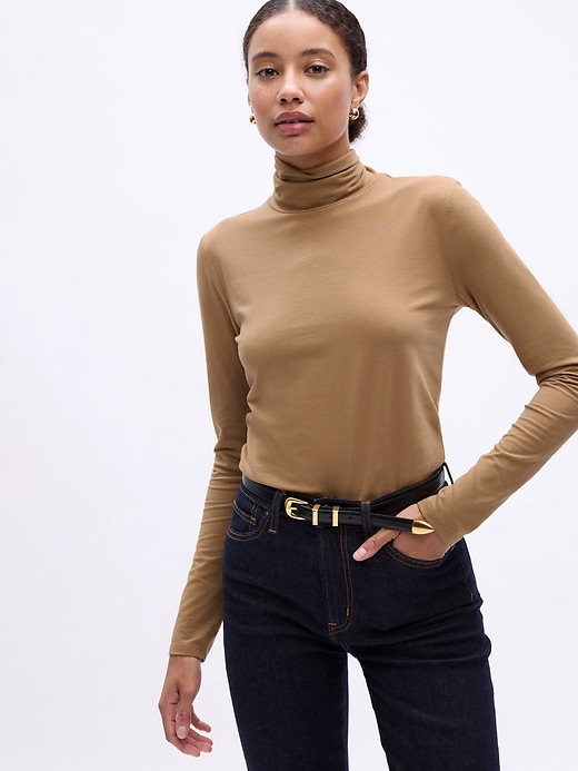 Image number 10 showing, Turtleneck T-Shirt