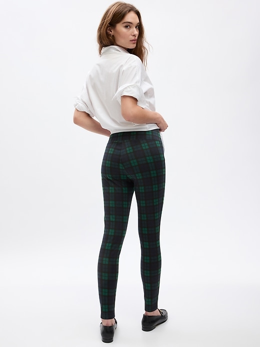 Image number 2 showing, Plaid Ponte Leggings