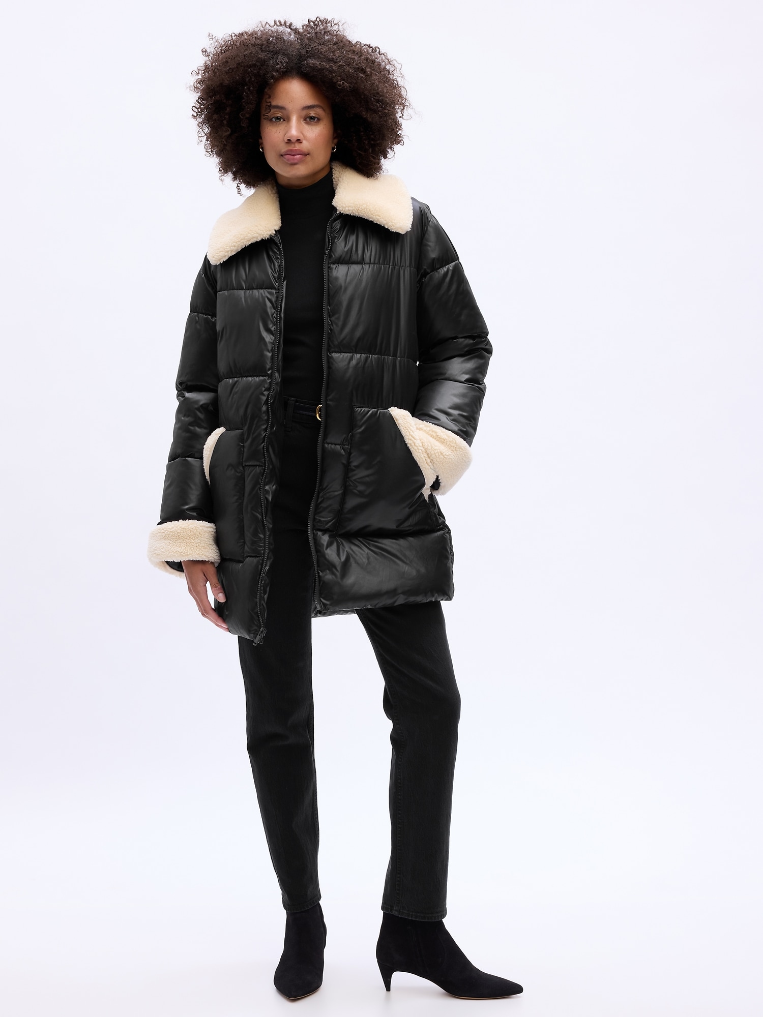 ColdControl Max Oversized Long Puffer Coat