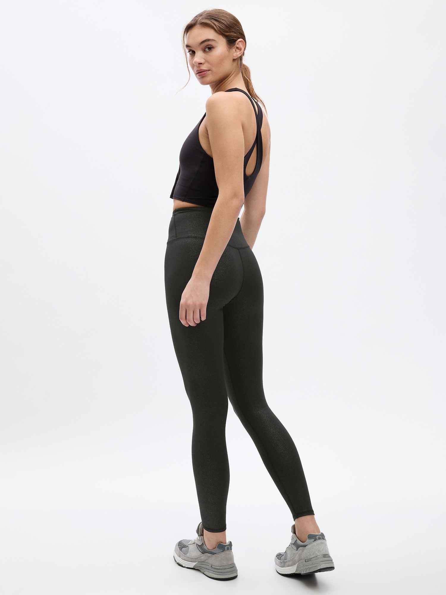 GapFit Sky High Rise Power Shine Leggings