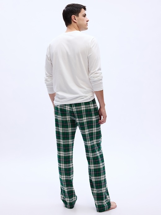 Image number 2 showing, Relaxed Plaid Flannel PJ Pants