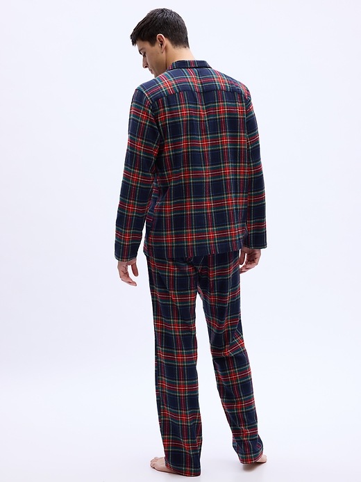 Image number 2 showing, Plaid Flannel PJ Set