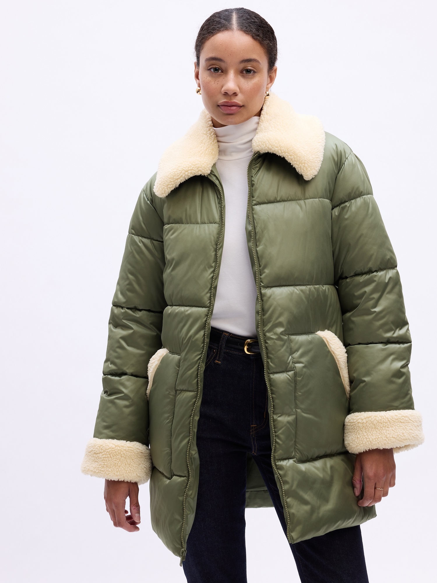 ColdControl Max Oversized Long Puffer Coat