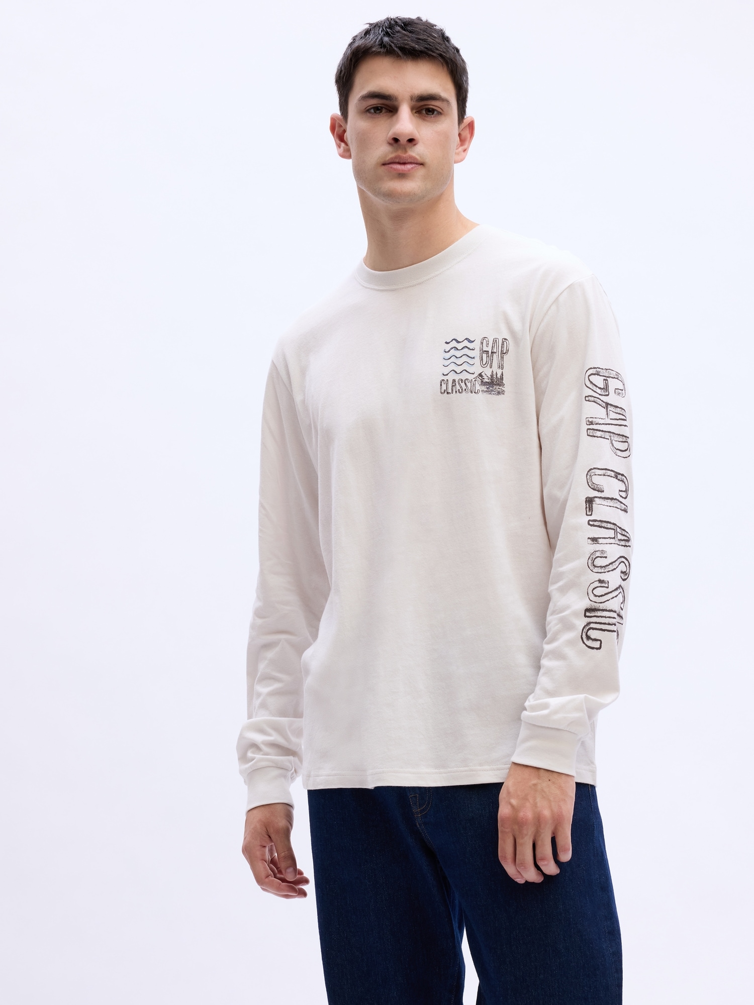 Relaxed Gap Graphic T-Shirt
