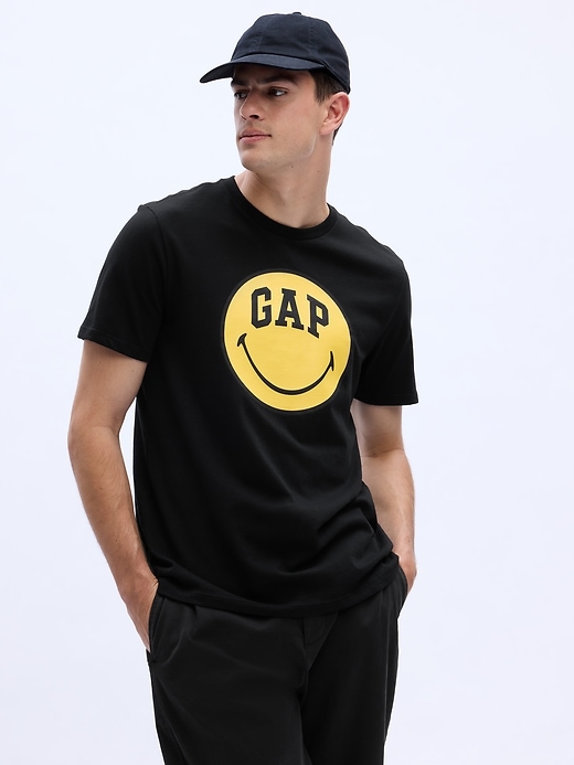 Image number 1 showing, Smiley&#174 Originals Gap Logo T-Shirt