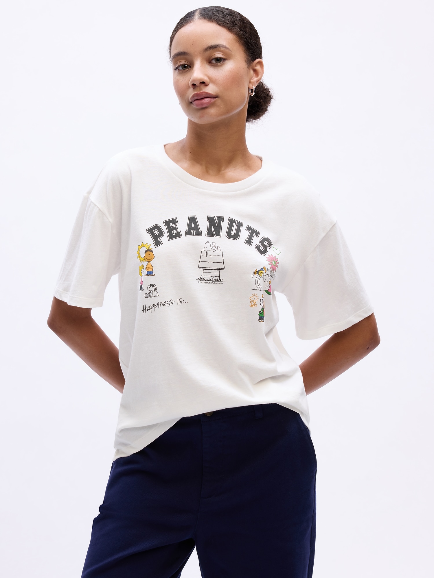 Relaxed Peanuts Graphic T-Shirt