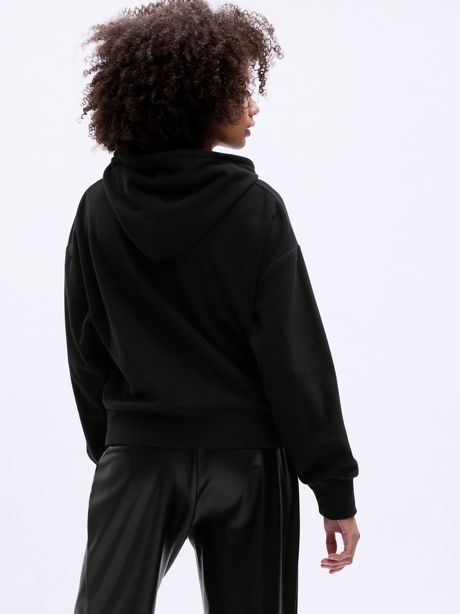 Oversized Gap Logo Arctic Fleece Hoodie Gap Factory