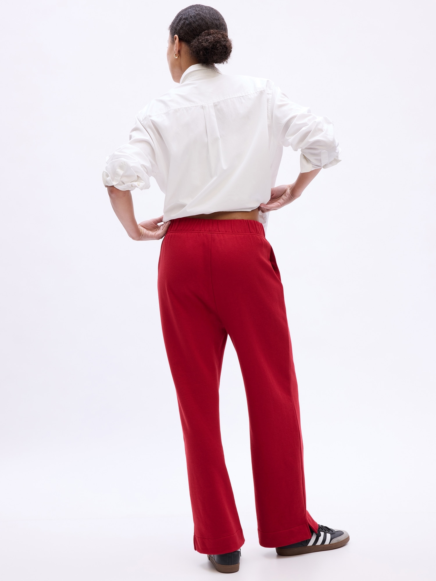 Fleece Wide-Leg Pants | Gap Factory