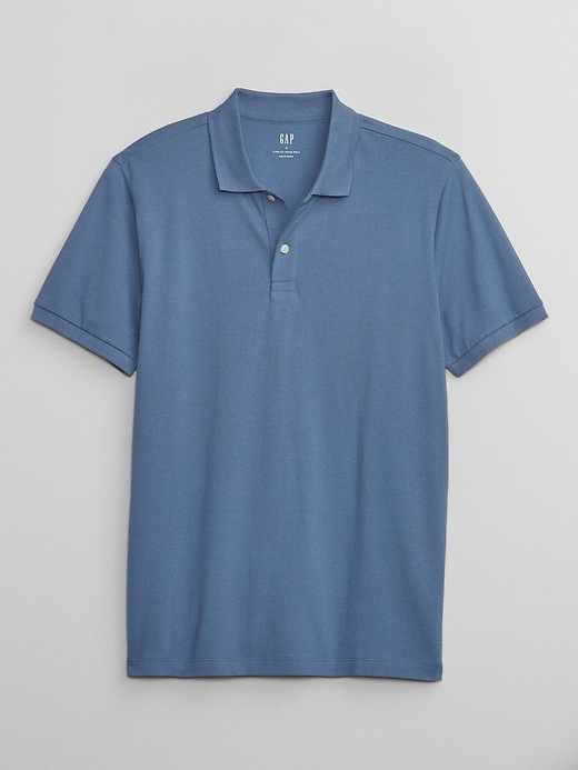 Image number 3 showing, Stretch Pique Polo Shirt
