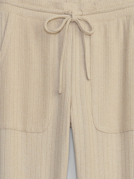 Image number 5 showing, Ribbed Pointelle PJ Leggings