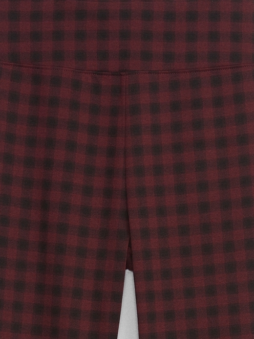 Image number 4 showing, Plaid Ponte Leggings