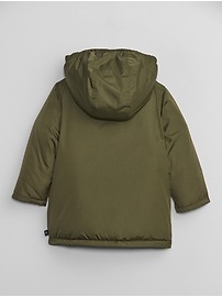View large product image 3 of 3. babyGap ColdControl Sherpa Puffer Jacket
