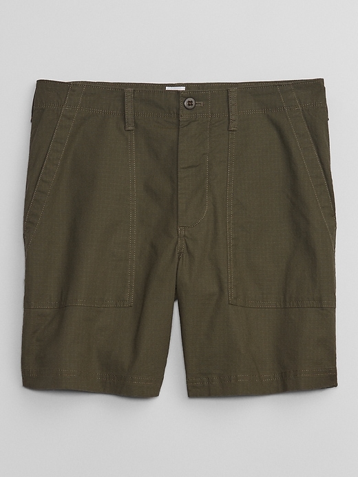 Image number 3 showing, 7" Ripstop Utility Shorts