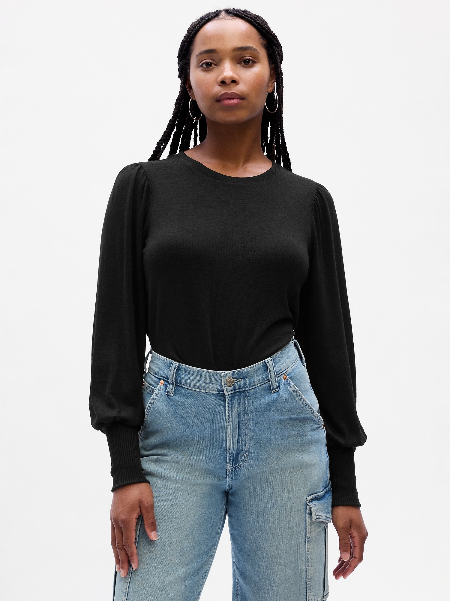puff sleeve top