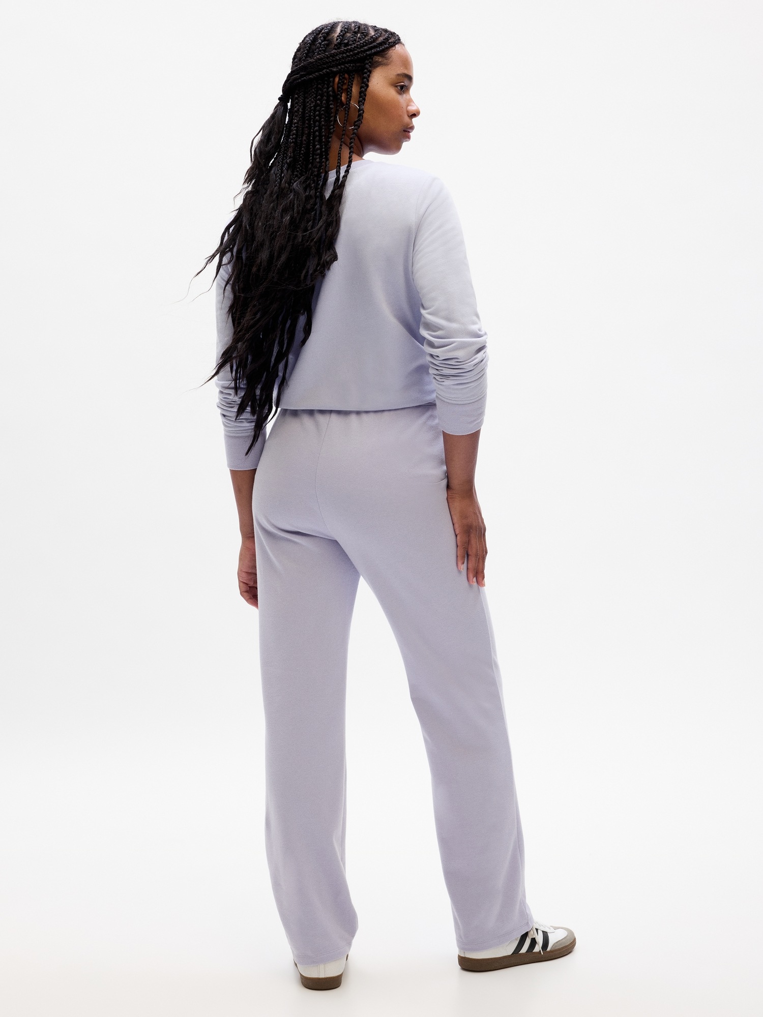 Gap Logo Straight Leg Sweatpants Gap Factory