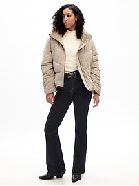 eaphi CORDUROY PUFFY JACKET　ivory 　Short cn54179886.jpg
