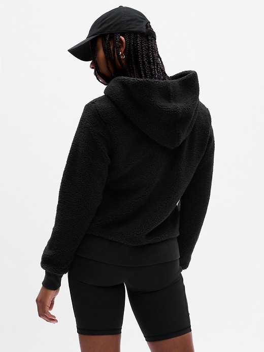 Image number 2 showing, Sherpa Zip Hoodie