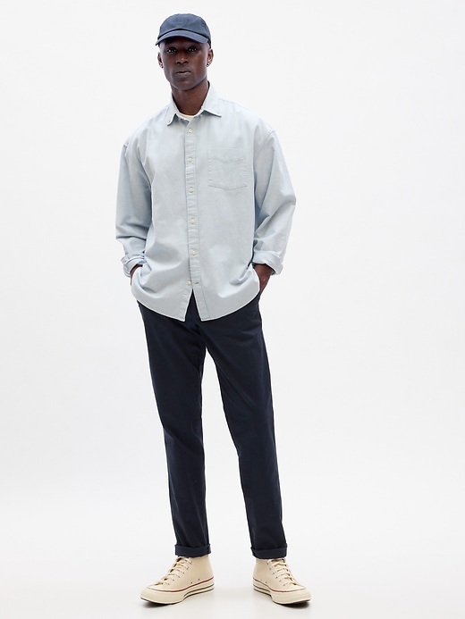 Image number 1 showing, GapFlex Essential Khakis in Slim Fit