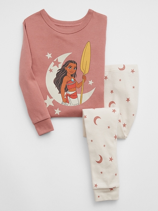 View large product image 1 of 1. babyGap &#124 Disney Moana 100% Organic Cotton PJ Set