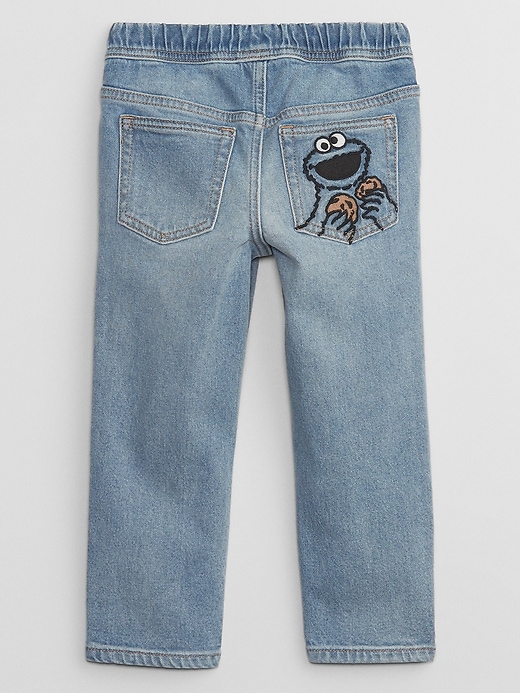 Image number 2 showing, babyGap &#124 Sesame Street Slim Pull-On Jeans