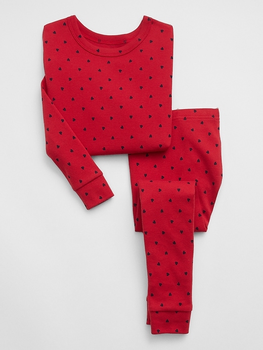 Image number 1 showing, babyGap 100% Organic Cotton Valentine's Day PJ Set