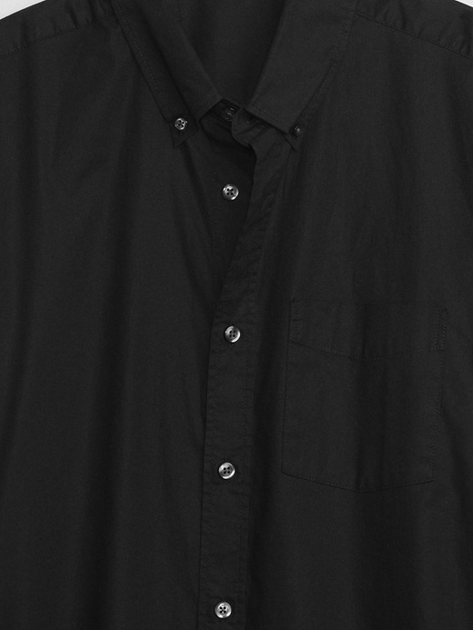 Image number 4 showing, Stretch Poplin Shirt in Standard Fit