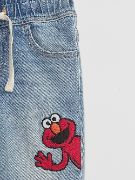 Image number 3 showing, babyGap &#124 Sesame Street Slim Pull-On Jeans