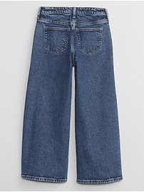 View large product image 8 of 11. Kids High Rise Wide-Leg Jeans with Washwell
