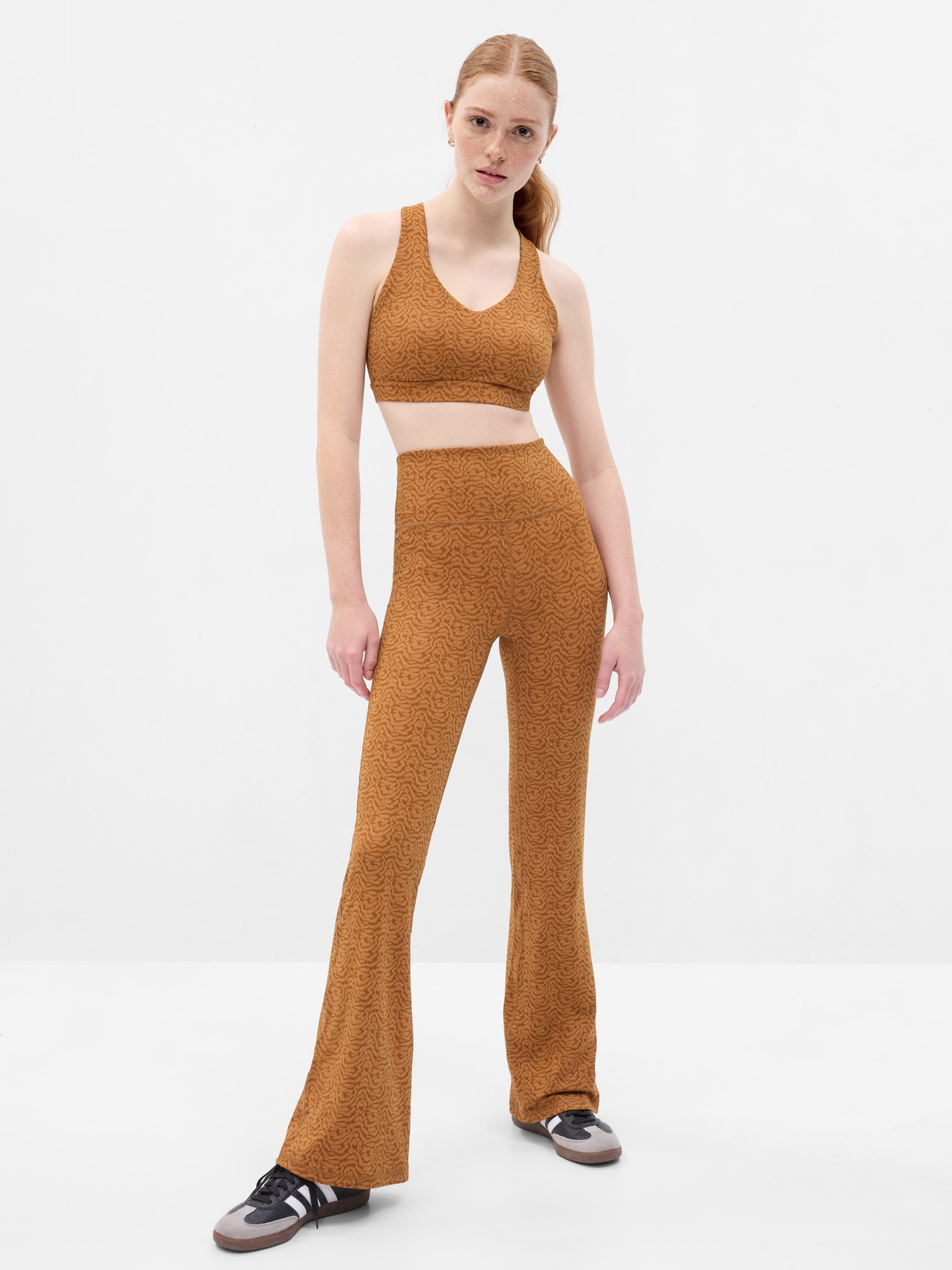 zuda 2-Pack Cropped Flare & Capri Leggings Regular