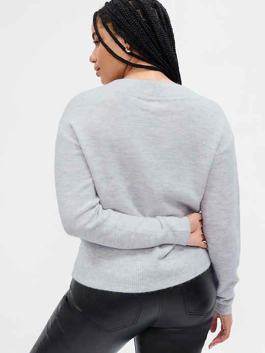 Image number 8 showing, Forever Cozy V-Neck Sweater