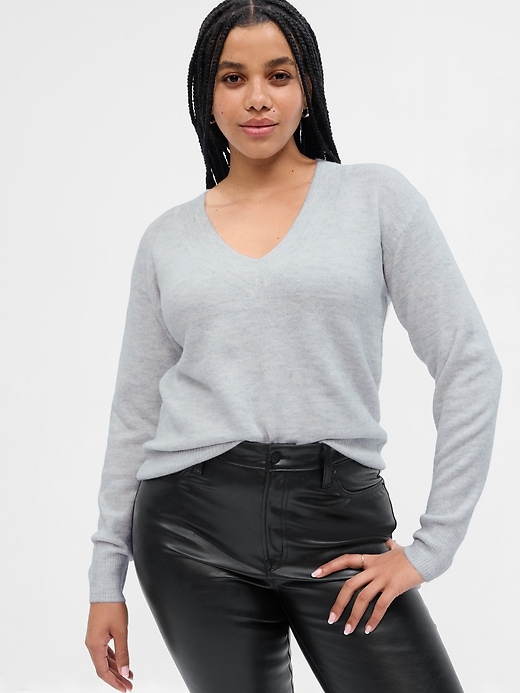 Image number 7 showing, Forever Cozy V-Neck Sweater