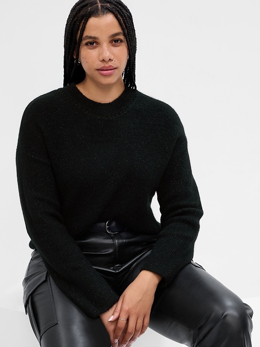 Image number 6 showing, Forever Cozy Ribbed Crewneck Sweater