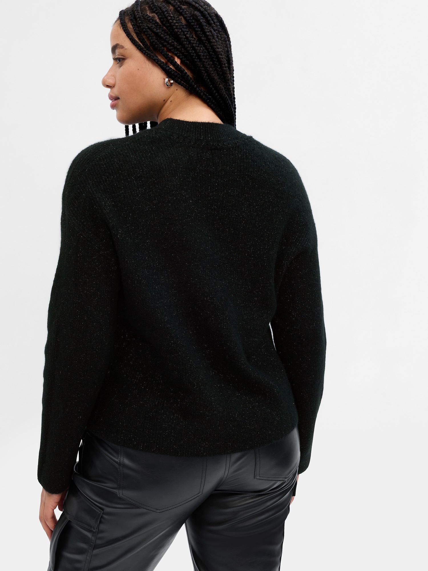 Relaxed Forever Cozy Ribbed Crewneck Sweater | Gap Factory