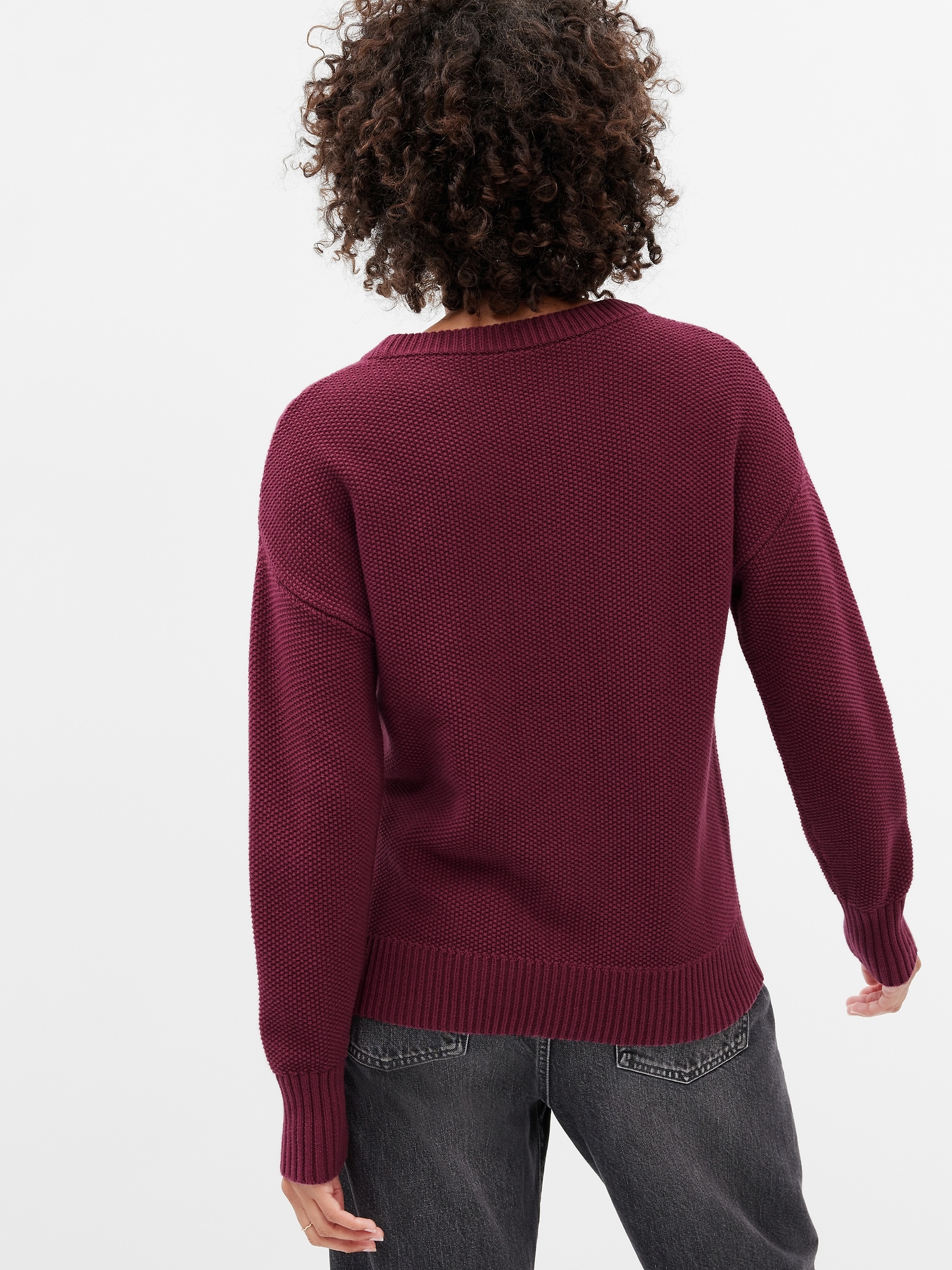 Cable-Knit Crewneck Sweater | Gap Factory