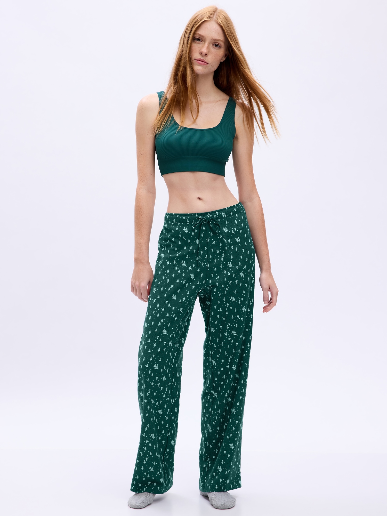 Relaxed Flannel PJ Pants