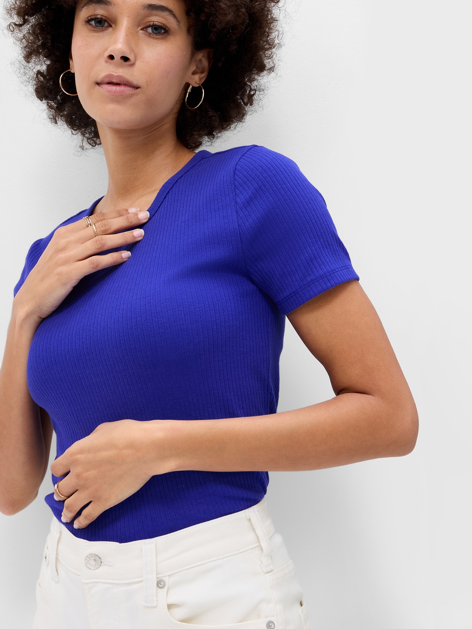 Ribbed T-Shirt
